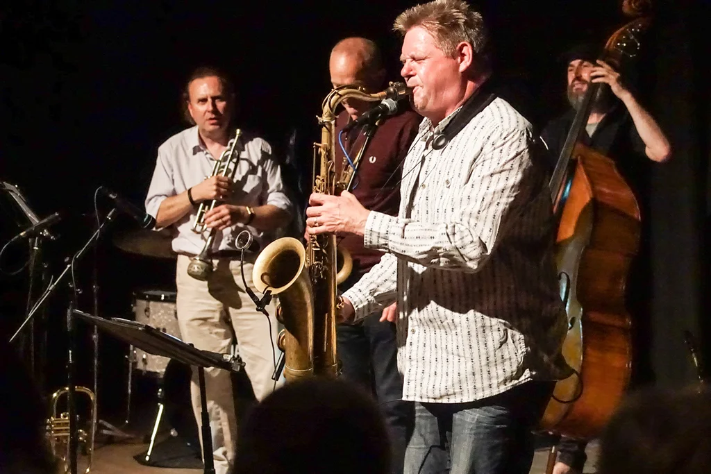 The Alley Cats and guests